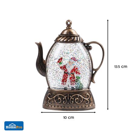 ของตกแต่ง SNAZZ SANTA LAMP 10x13.5 ซม. สีดำ_6