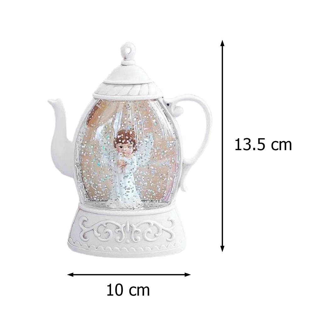 ของตกแต่ง SNAZZ ANGLE LAMP 10x13.5 ซม. สีขาว