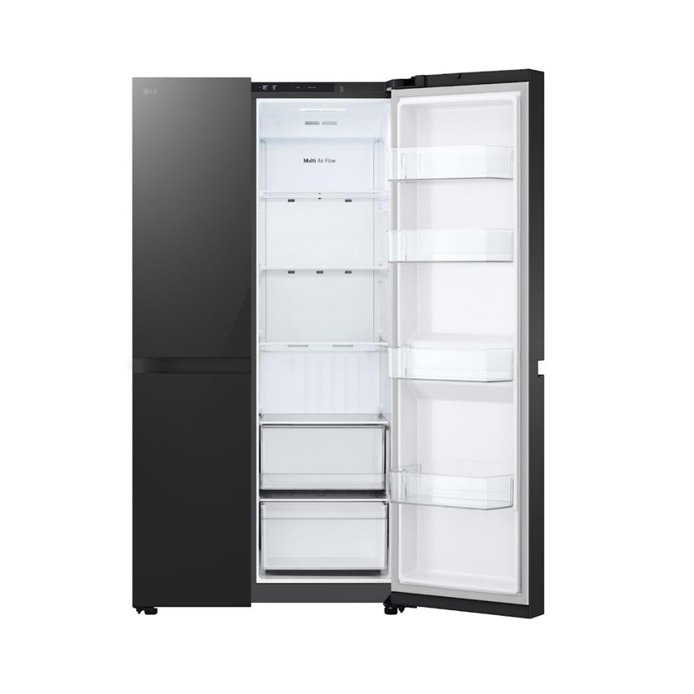 ตู้เย็น SIDE BY SIDE LG GC-B257KGHW.ABMPLMT 23.4 คิว สีดำ