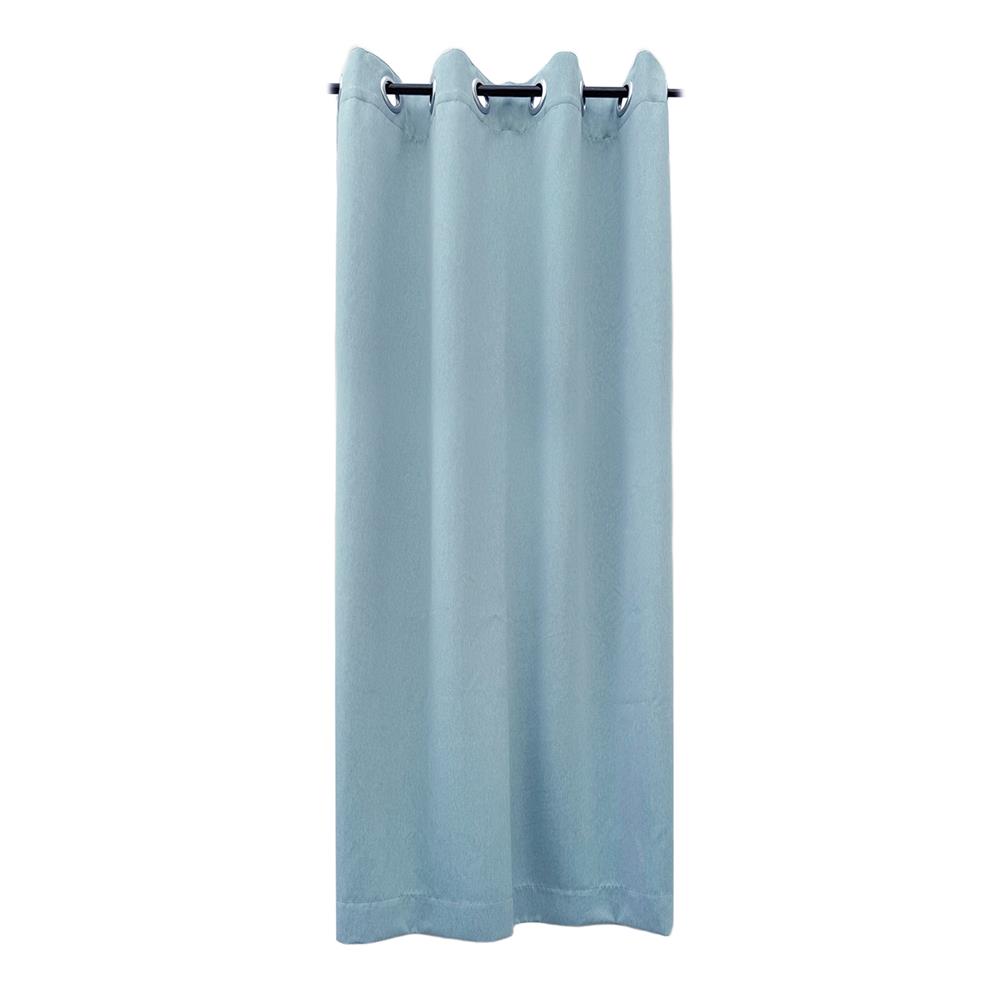 ผ้าม่าน EYELET HOME LIVING STYLE SOLID UV 130x220 ซม. สีฟ้า