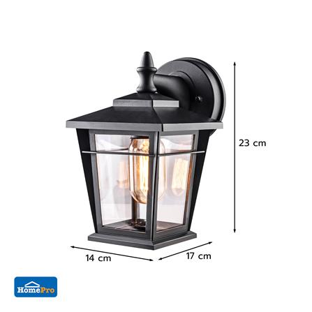 ไฟกิ่งภายนอก CARINI 1003W สีดำ_3