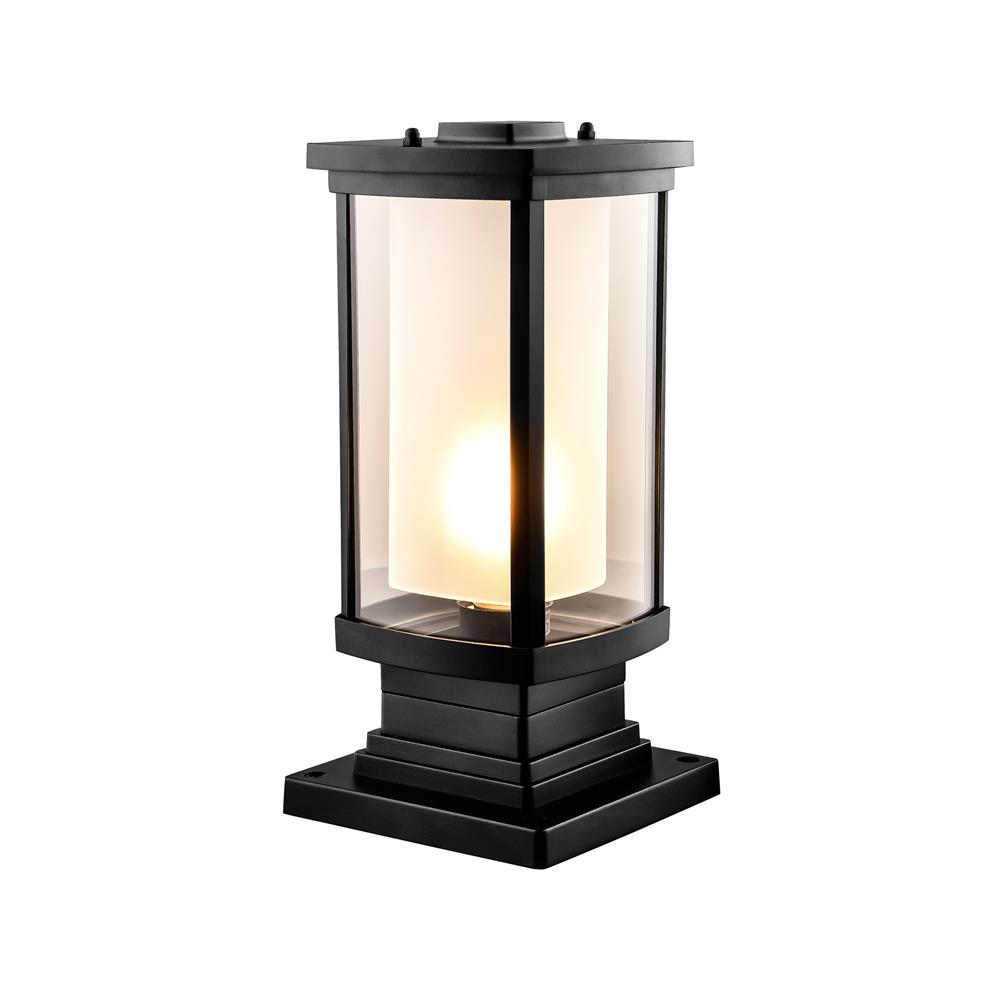 ไฟหัวเสา CARINI 908FS สีดำ