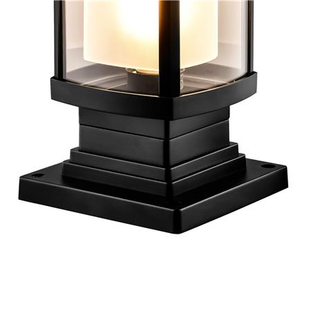 ไฟหัวเสา CARINI 908FS สีดำ_2