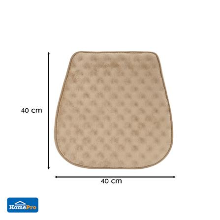 เบาะรองนั่ง HOME LIVING STYLE HARU 16x16 นิ้ว สีน้ำตาล (แพ็ก 2 ชิ้น)_7