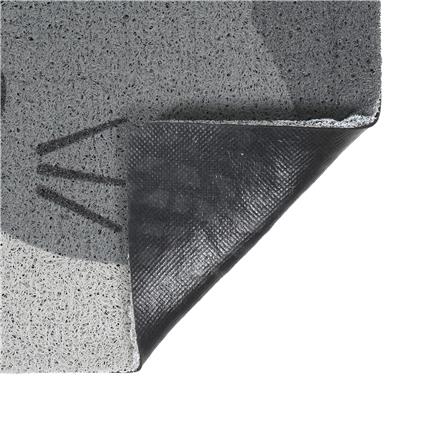 พรมเช็ดเท้าดักฝุ่น SNAZZ BRITISH 45x75 ซม. สีเทา_1