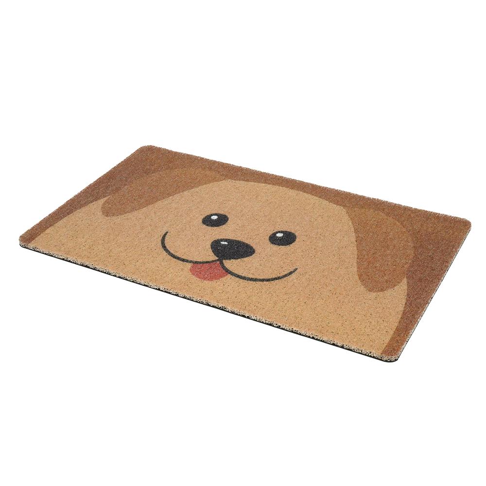 พรมเช็ดเท้าดักฝุ่น SNAZZ GOLDEN 45x75 ซม. สีน้ำตาล