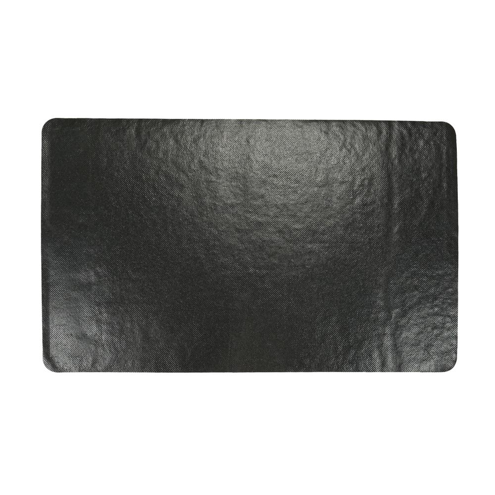 พรมเช็ดเท้าดักฝุ่น SNAZZ WEL-THANK 45x75 ซม. สีดำ