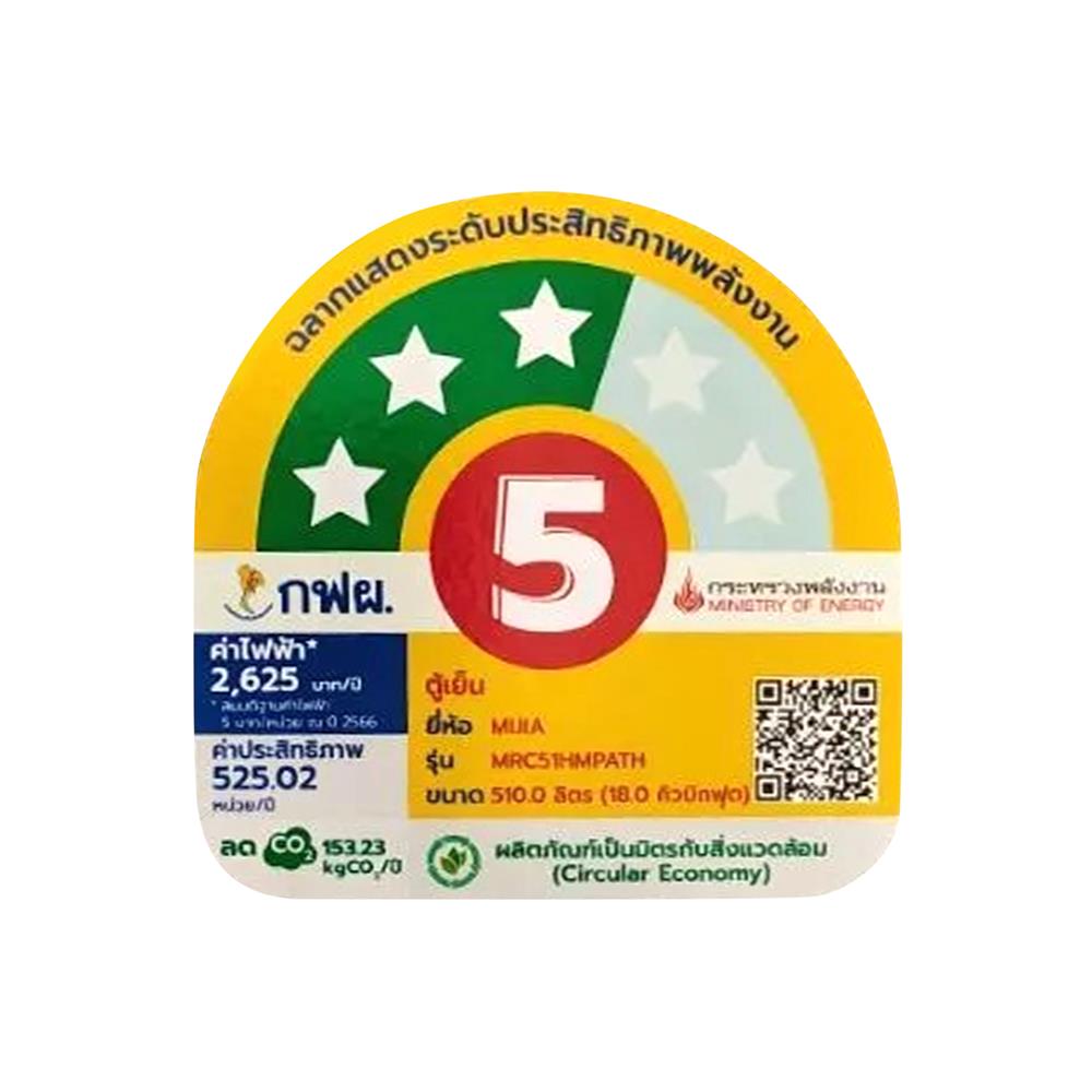 ตู้เย็น MULTI DOOR XIAOMI XMI-LTP4534TH 18 คิว สีดำ