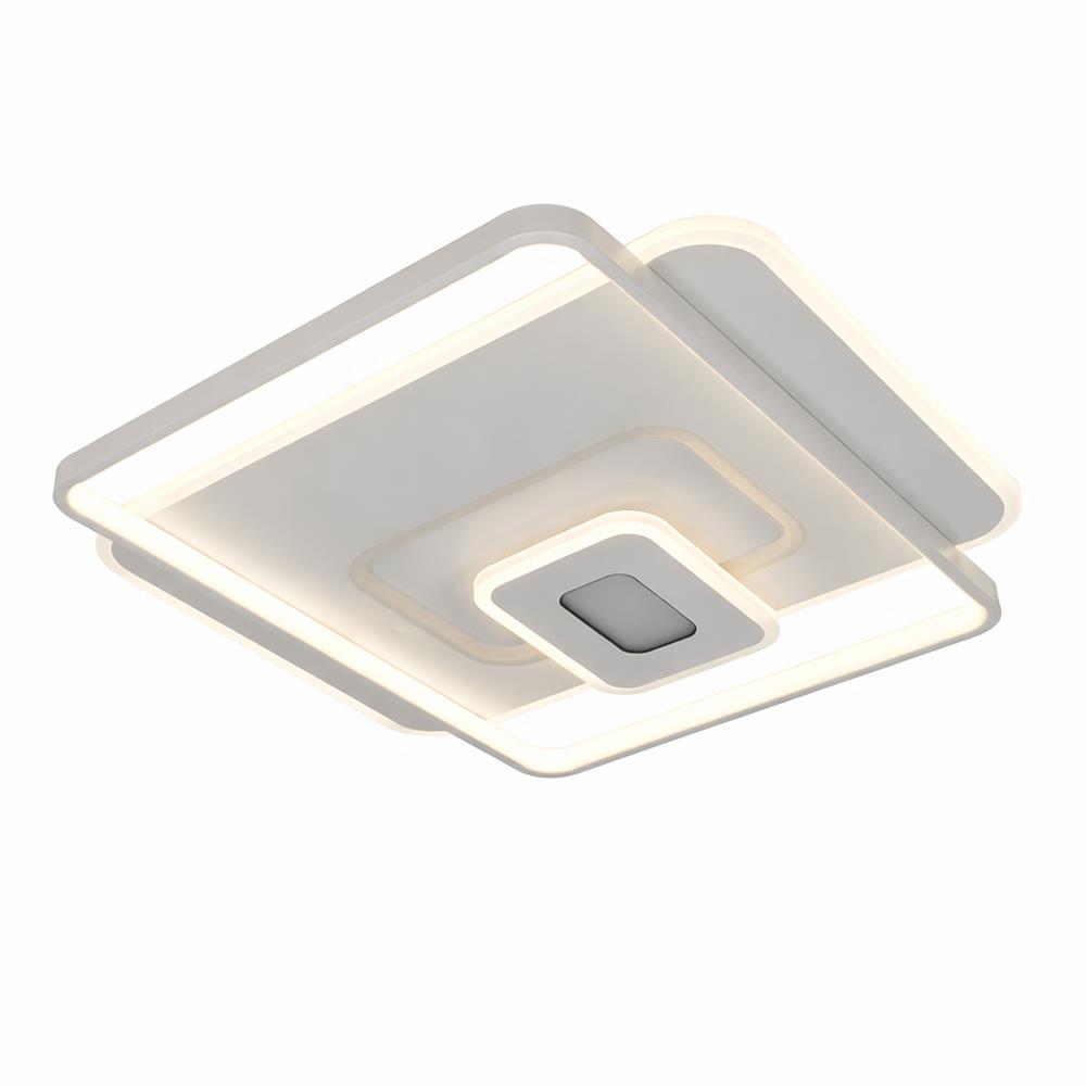 ไฟเพดาน LED CARINI CR123 20 นิ้ว 52 วัตต์ DAYLIGHT/COOL WHITE/WARM WHITE สีขาว