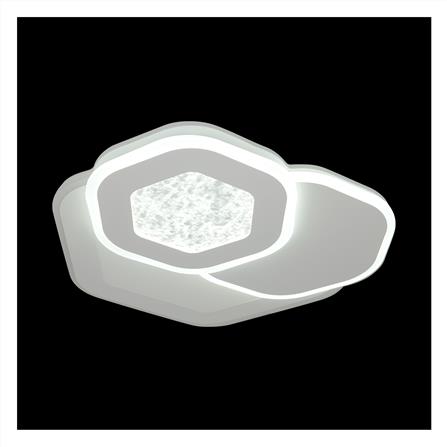 ไฟเพดาน LED CARINI CR111 20 นิ้ว 55 วัตต์ DAYLIGHT/COOL WHITE/WARM WHITE สีขาว_4