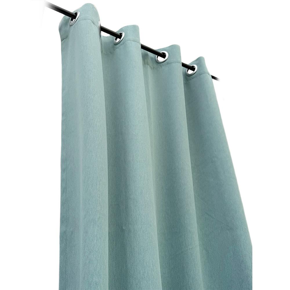 ผ้าม่าน EYELET HOME LIVING STYLE SOLID UV 130X160 ซม. สีฟ้า