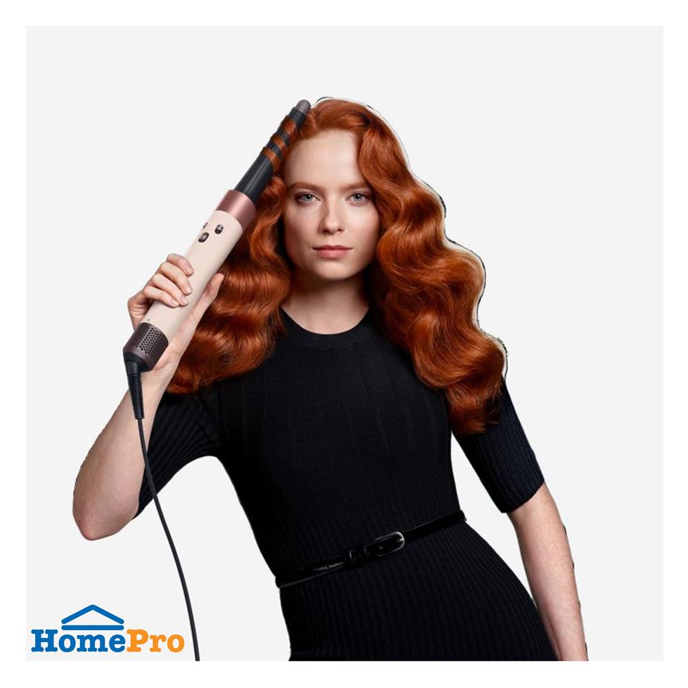 แกนม้วนผม DYSON HS08 AIRWRAP สีเซรามิกพิงค์/โรสโกลด์ พร้อมกล่องเก็บ