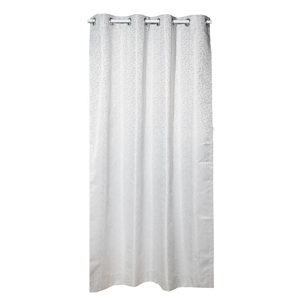 ผ้าม่าน EYELET HOME LIVING STYLE NAVARA UV 140x220 ซม. สีเทา_1