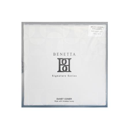 ปลอกผ้านวม BENETTA LUMINOUS 100x90 นิ้ว สี SILVER_3