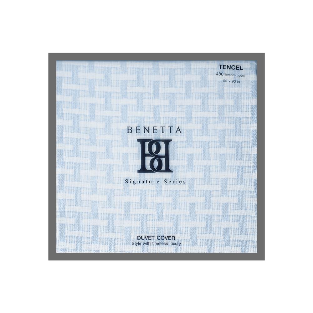 ปลอกผ้านวม BENETTA LUMEA 100x90 นิ้ว สี BLUE