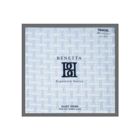 ปลอกผ้านวม BENETTA LUMEA 100x90 นิ้ว สี BLUE_3