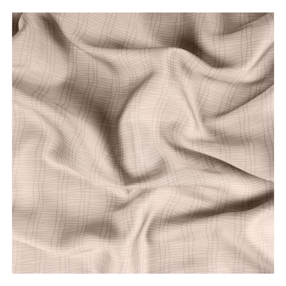 ชุดผ้าปูที่นอน 6 ฟุต (ชุด 3 ชิ้น) BENETTA VELA สี BROWN