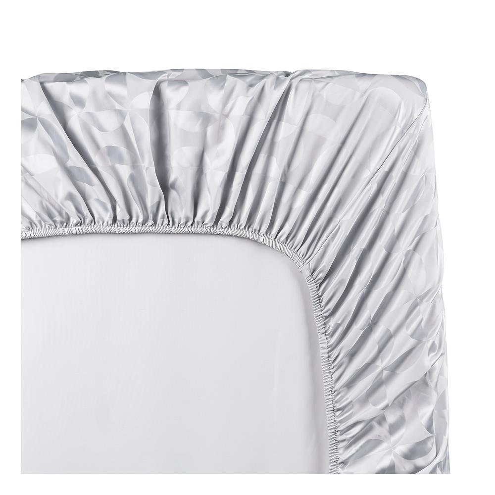 ชุดผ้าปูที่นอน 5 ฟุต (ชุด 3 ชิ้น) BENETTA LUMINOUS สี SILVER