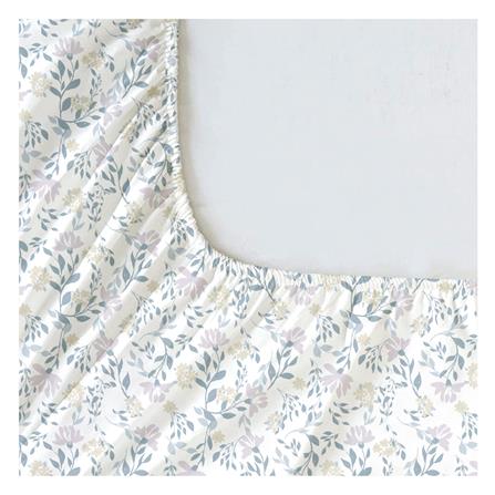 ชุดผ้าปูที่นอน 6 ฟุต (ชุด 3 ชิ้น) HOME LIVING STYLE DUO FLORA สี GREY (แพ็กคู่)_2