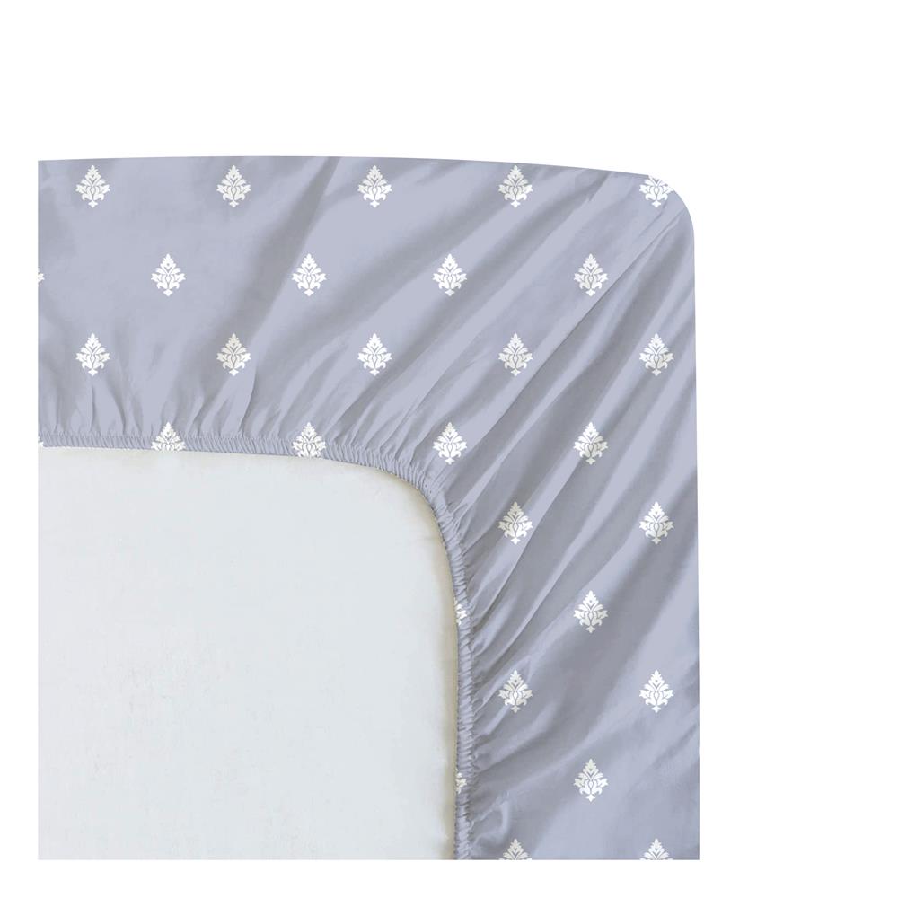 ชุดผ้าปูที่นอน 6 ฟุต (ชุด 3 ชิ้น) HOME LIVING STYLE DUO TANICAL สี BLUE (แพ็กคู่)