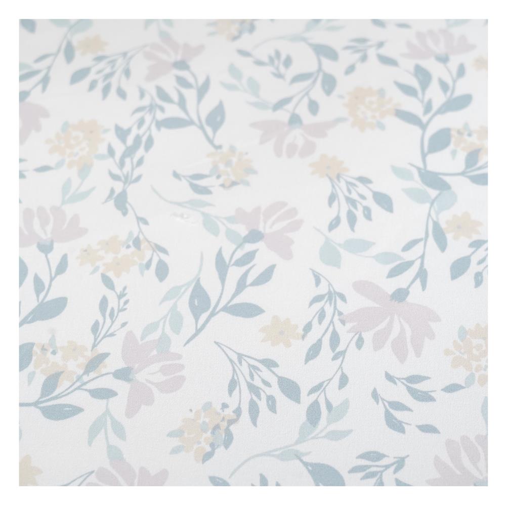 ชุดผ้าปูที่นอน 5 ฟุต (ชุด 3 ชิ้น) HOME LIVING STYLE DUO FLORA สี GREY (แพ็กคู่)
