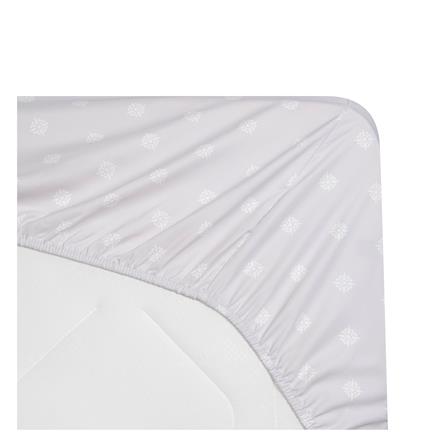 ชุดผ้าปูที่นอน 5 ฟุต (ชุด 3 ชิ้น) HOME LIVING STYLE DUO FLORA สี GREY (แพ็กคู่)_4