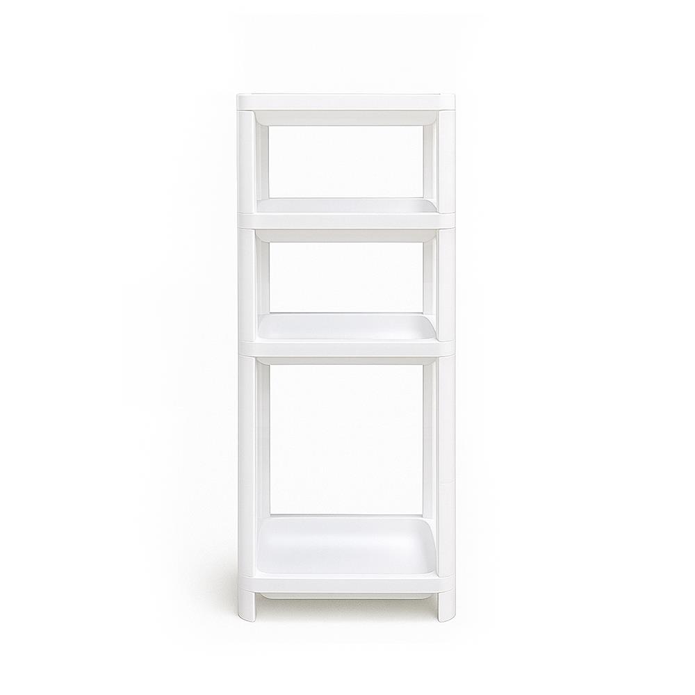 ชั้นวางของ 4 ชั้น STACKO FLEXI 32x42.5x101 ซม. สีขาว