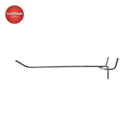 ตะขอแขวนเหล็กแบบบาง CUSTOMAI 20 ซม. สีเงิน_0