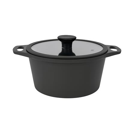 หม้อ 2 หู พร้อมฝาแก้ว 24 ซม. PINTINOX EVO_0