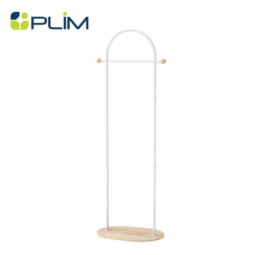 ราวแขวนผ้าพร้อมขอแขวน PLIM ARRIS 56 ซม. สีขาว