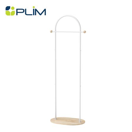 ราวแขวนผ้าพร้อมขอแขวน PLIM ARRIS 56 ซม. สีขาว_0