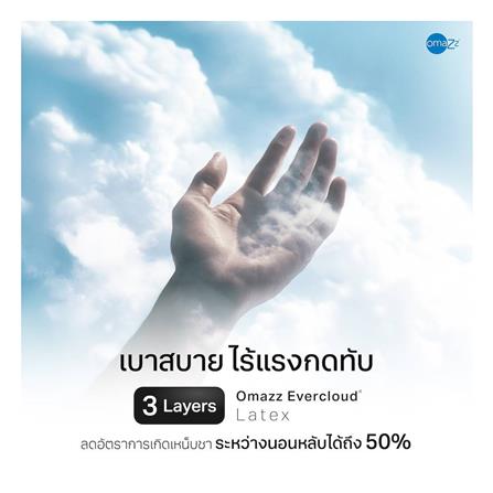 ที่นอน 6 ฟุต OMAZZ FENTOUS (พร้อมชุดเครื่องนอน 8 ชิ้น)_17