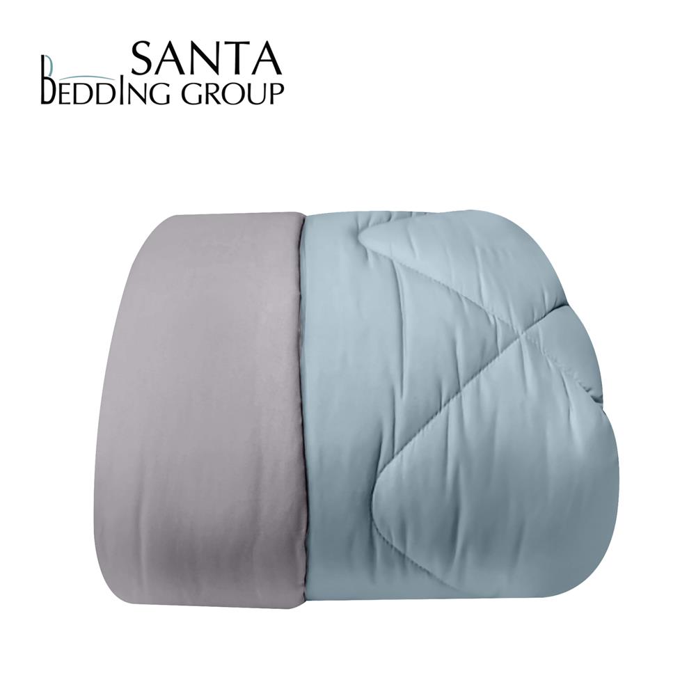 ผ้านวม SANTA BEDDING 100x90 นิ้ว สี GREY/GREEN