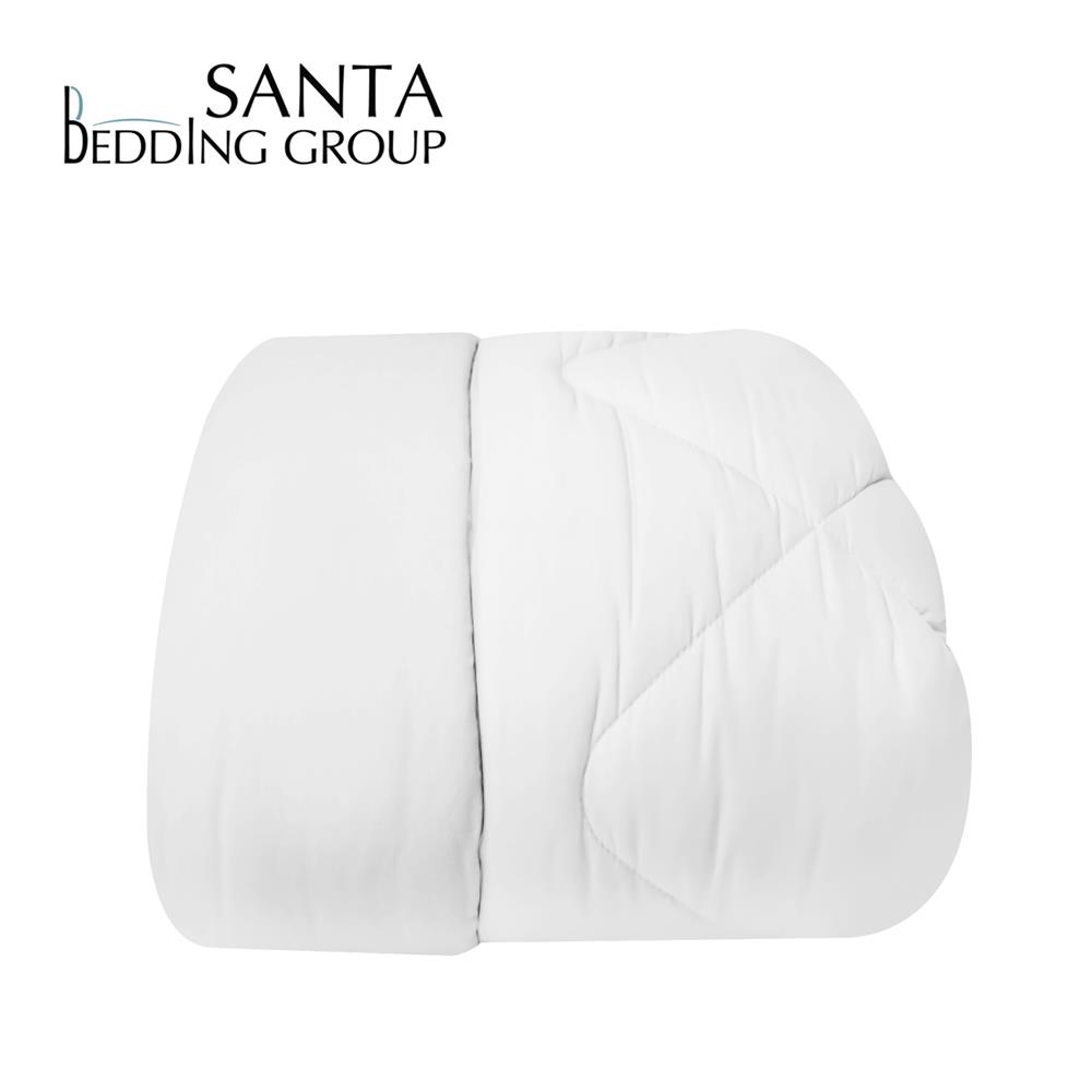 ผ้านวม SANTA BEDDING 100x90 นิ้ว สี WHITE