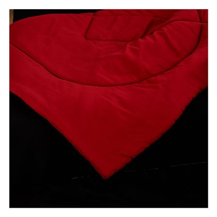 ผ้านวม SANTA BEDDING 100x90 นิ้ว สี BLACK/RED_1