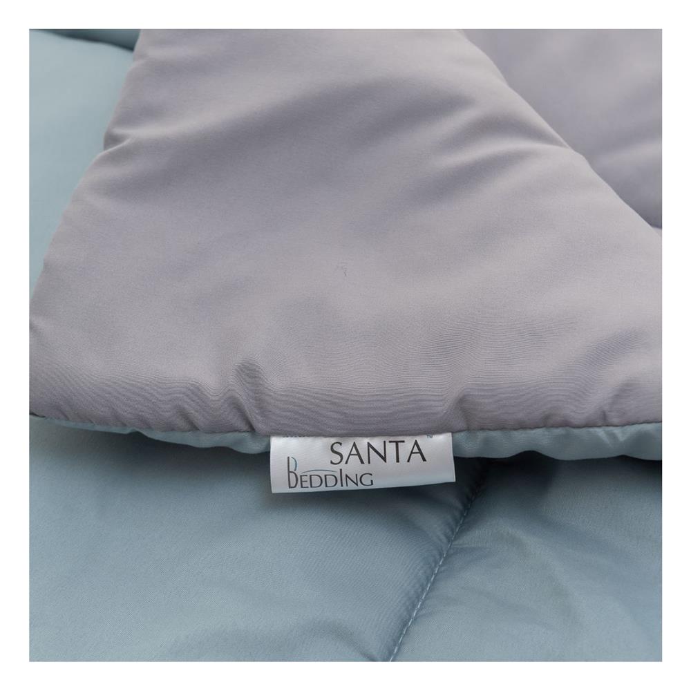 ผ้านวม SANTA BEDDING 70x90 นิ้ว สี GREY/GREEN
