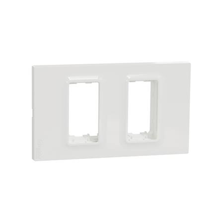 หน้ากาก 2 ช่อง SCHNEIDER M3TS01XS_WE MILUZ_1