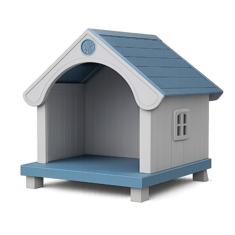 บ้านสัตว์เลี้ยง DPETT HONEY COMB HOUSE สีเทา-ฟ้า