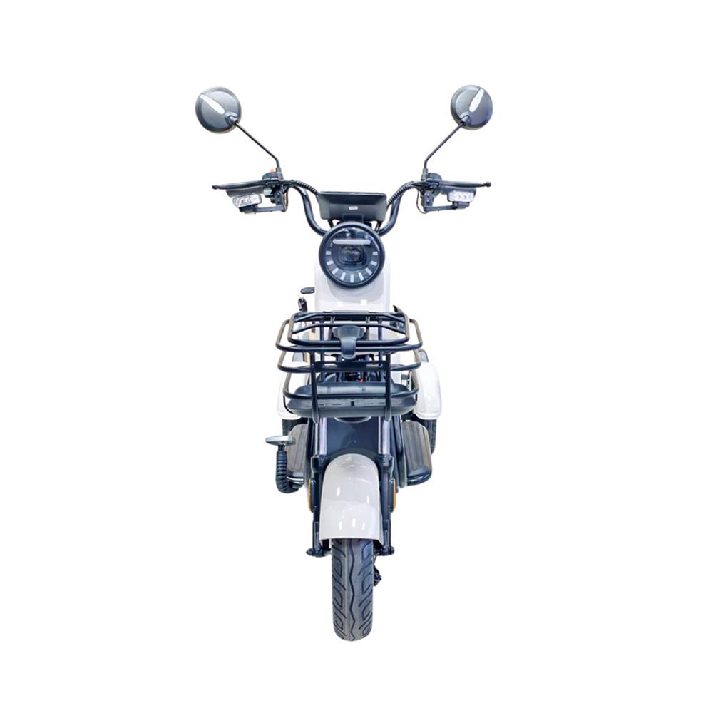 จักรยานไฟฟ้า 3 ล้อ EM EM8 สีขาว