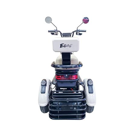 รถสกู๊ตเตอร์ไฟฟ้า 3 ล้อไฟฟ้า EM EM8 สีขาว_5
