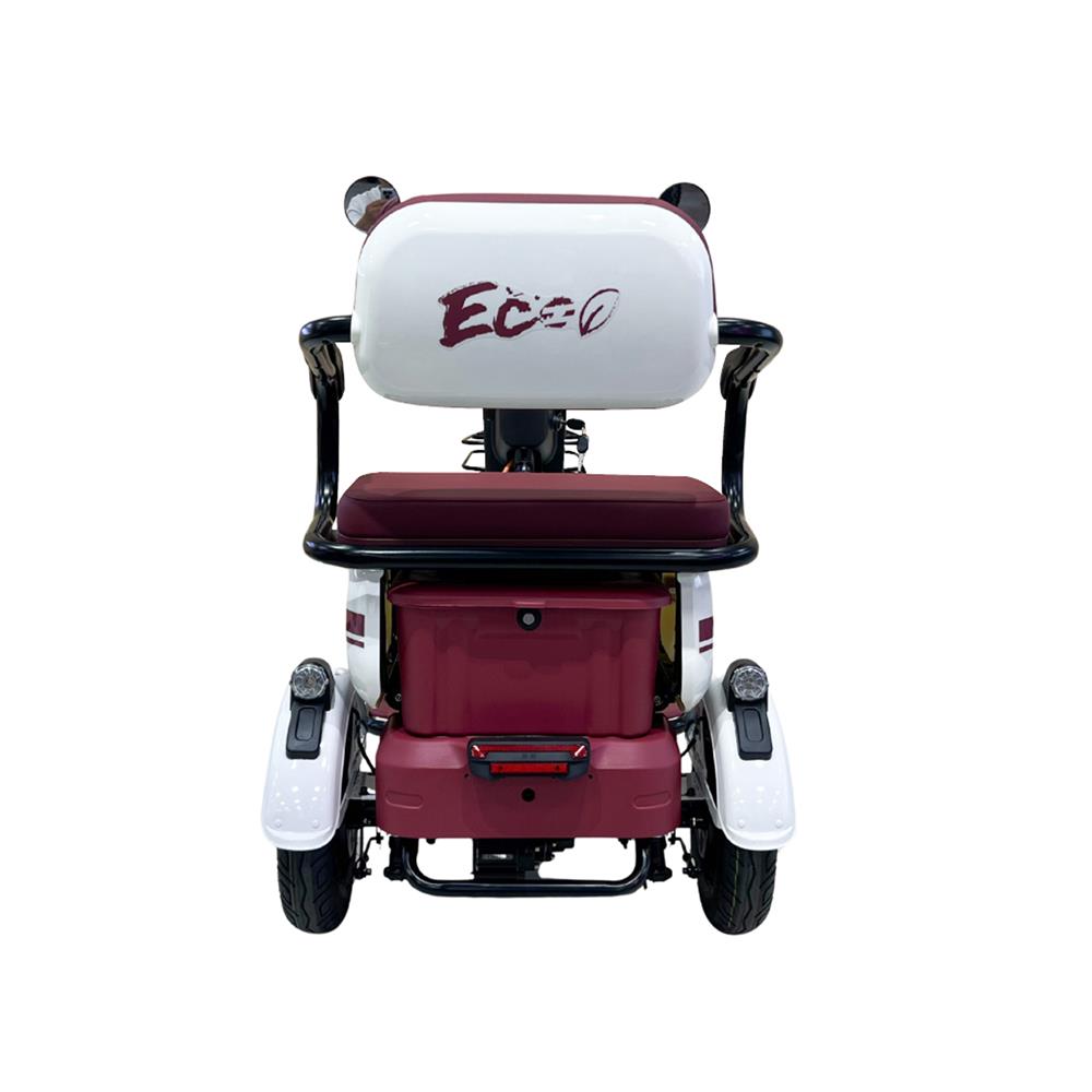 จักรยานไฟฟ้า 3 ล้อ EM EM9 สีขาว/แดง