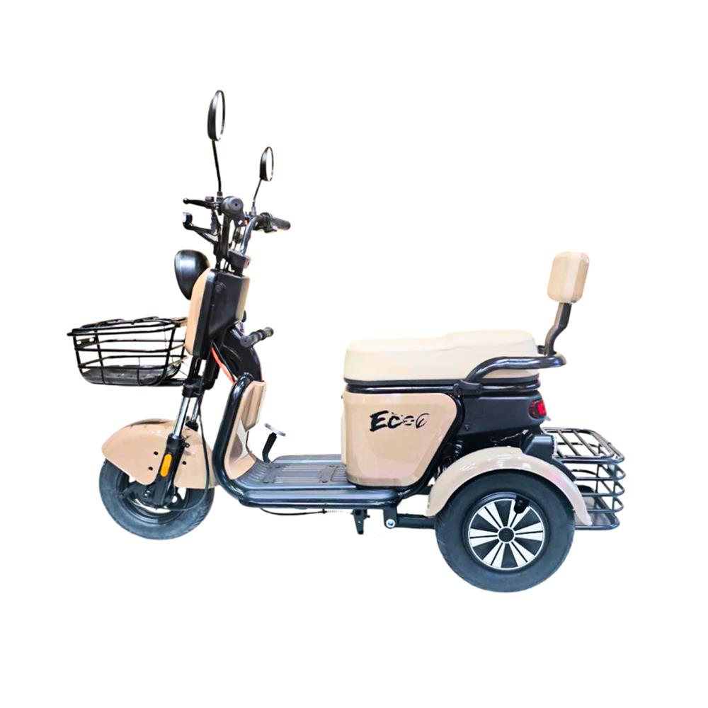 จักรยานไฟฟ้า 3 ล้อ EM EM8 สีน้ำตาล