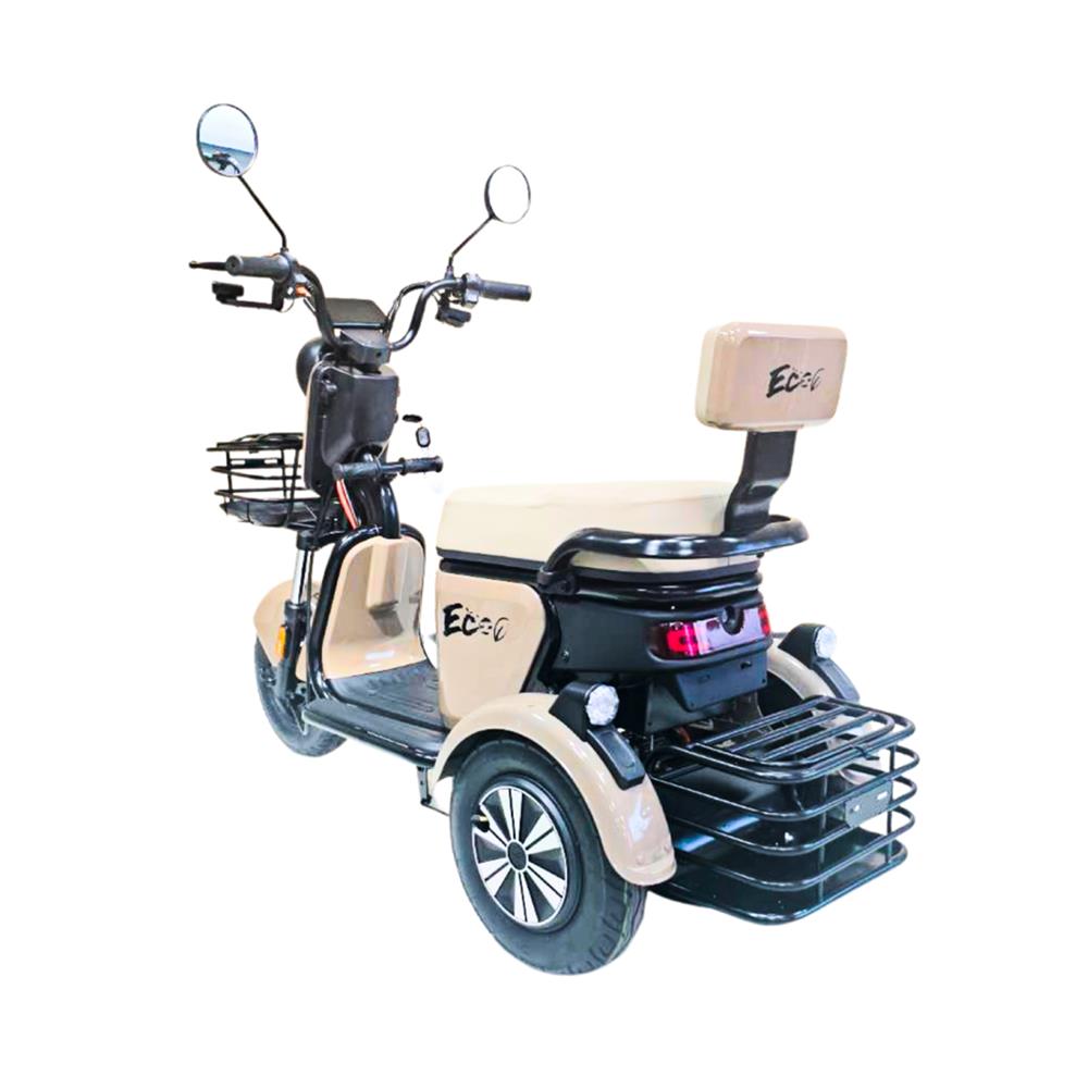 จักรยานไฟฟ้า 3 ล้อ EM EM8 สีน้ำตาล