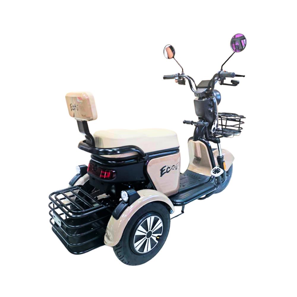 จักรยานไฟฟ้า 3 ล้อ EM EM8 สีน้ำตาล