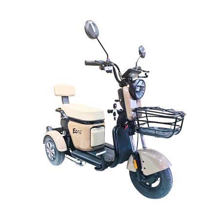 จักรยานไฟฟ้า 3 ล้อ EM EM8 สีน้ำตาล_2