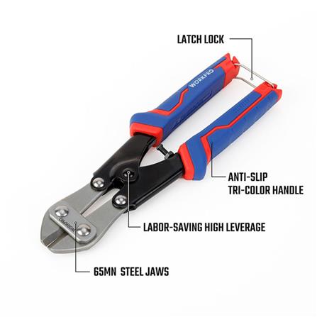 กรรไกรตัดเหล็กเส้น WORKPRO 8 นิ้ว_2