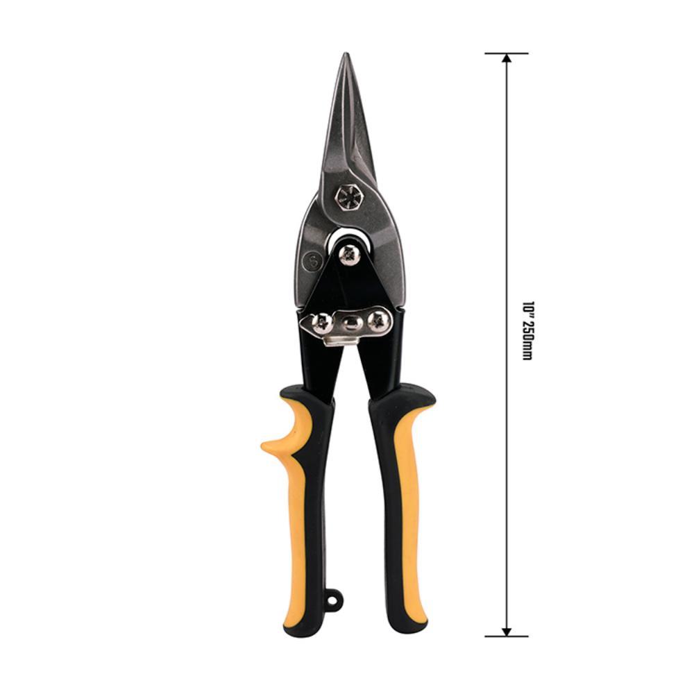 กรรไกรตัดโลหะแบบตัดตรง WORKPRO 10 นิ้ว