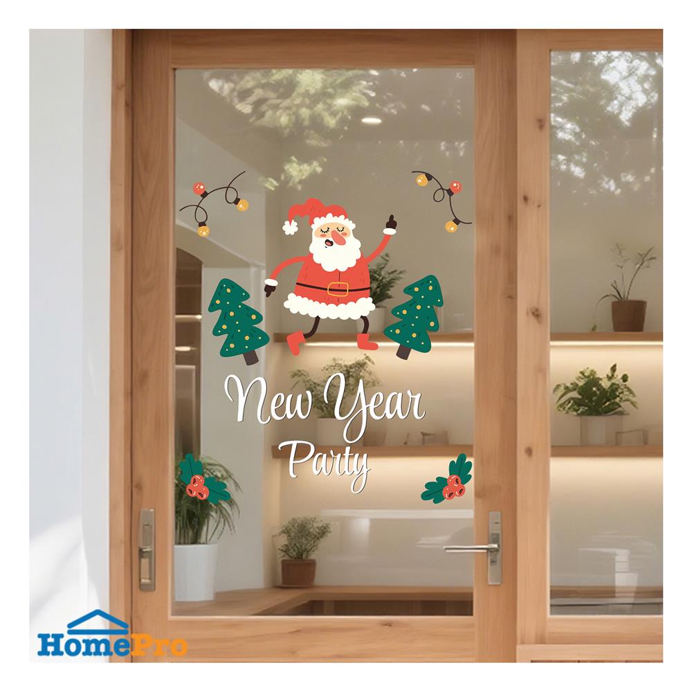 แผ่น PVC สุญญากาศ HOME LIVING STYLE NEW YEAR 38x43 ซม.