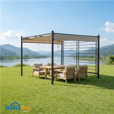 เต็นท์สนาม SPRING KOTA PLUS 3x3 เมตร สีดำ_3