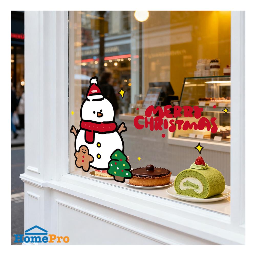 แผ่น PVC สุญญากาศ HOME LIVING STYLE SNOW MAN 38x63 ซม.